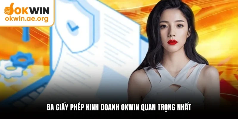 Giấy Phép Kinh Doanh Okwin - Tư Liệu Chứng Minh Sự Uy Tín 4 Ba giấy phép kinh doanh Okwin quan trọng nhất